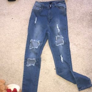 Ripped jeans